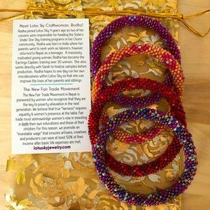 Lotus Sky Bracelets- Lot of 4